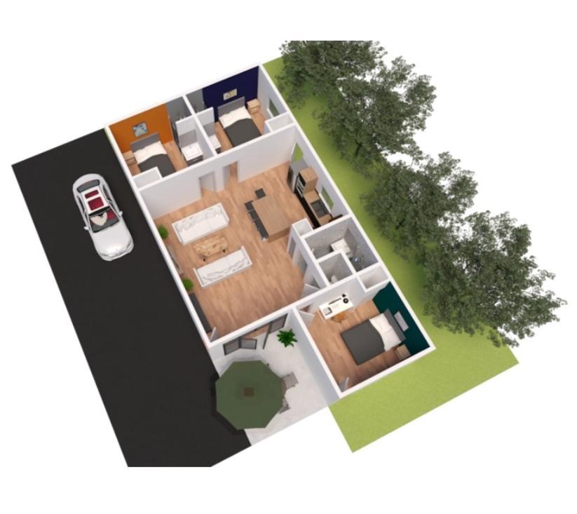 - Sublime Villa Felicidad - Proche Hypercentre - Parking - Terrasse - Wifi Viriat Buitenkant foto